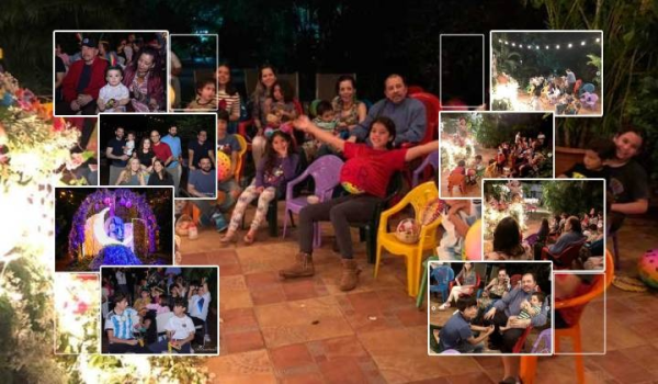 Imágenes de la cada vez más ostentosa Gritería privada de la familia Ortega Murillo 