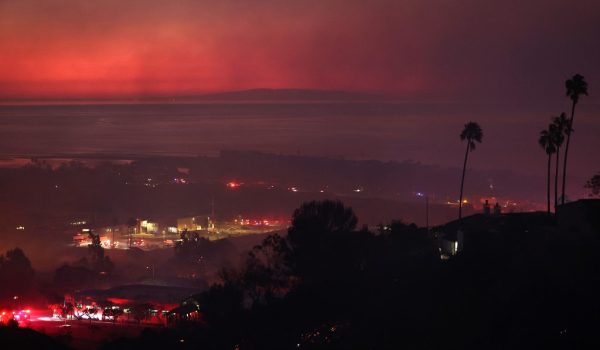 incendio Franklin, Los Angeles, Malibu, California