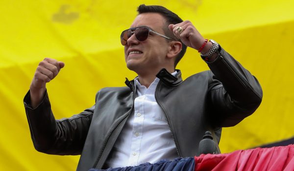 «Fueron días duros», dice Noboa al recordar un año del asalto a un canal en Ecuador