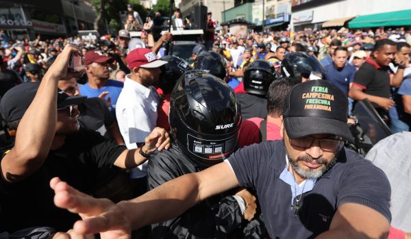 El Ministerio del Interior de Venezuela confirma la detención del motorista de Machado