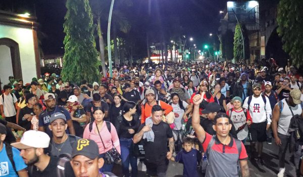 Una nueva caravana de migrantes parte desde México hacia EE.UU. pese a las trabas de Trump