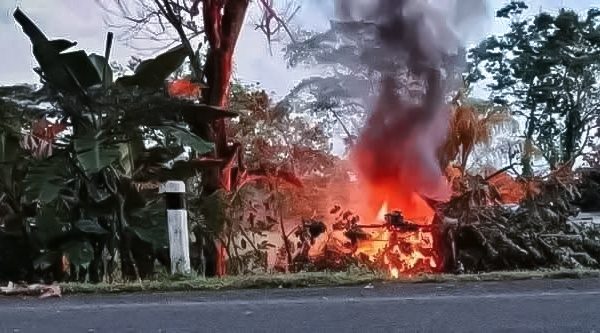 Conductor de camión cisterna fallece por graves quemaduras