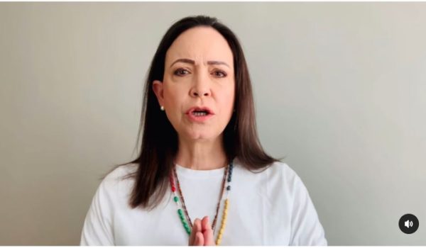 María Corina Machado: los días del chavismo en el poder «están contados y no son muchos»