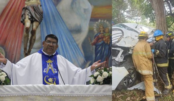 Fallece en accidente el padre Miguel Ángel Cano, párroco de la iglesia San Juan Bosco de Managua