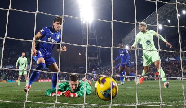 El Barcelona tropieza en la Liga contra el Getafe