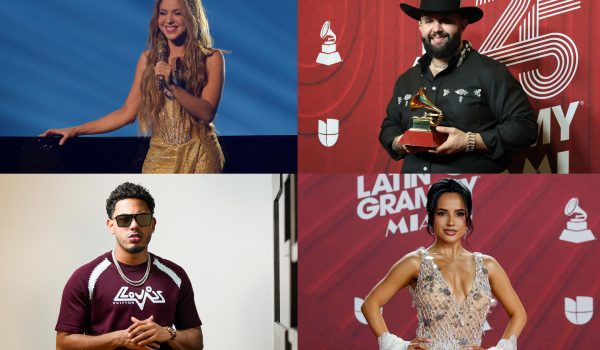 Becky G, Carín León, Myke Towers y Shakira lideran las nominaciones del Premio Lo Nuestro