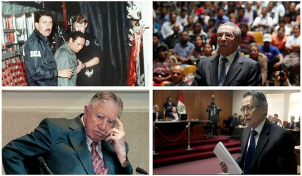 Cuatro dictadores latinoamericanos llevados al «banquillo de los acusados». ¿Cómo han sido los procesos?