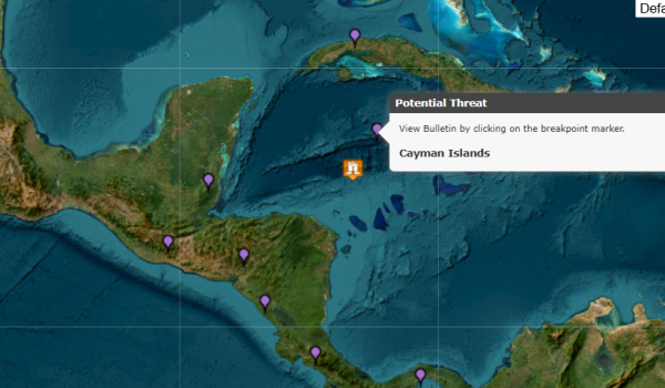 Cancelan alerta de tsunami para el Caribe de Nicaragua y Honduras