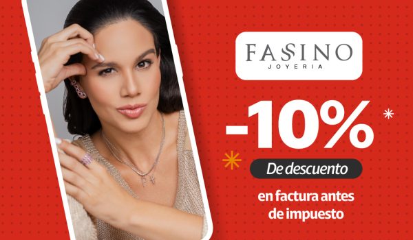 Fassino Joyería y Claro Club te ofrecen un 10% de descuento en joyería