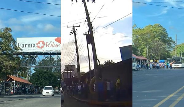 Régimen deja sin buses a habitantes de Managua por movilizar a paramilitares a Plaza La Fe