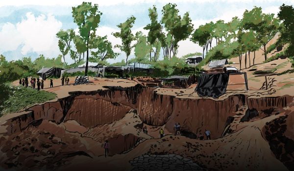 Minería artesanal, una actividad que agudiza  la crisis provocada por la invasión de colonos