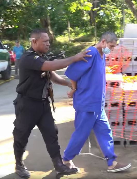 Geovanny Ramón Blandón, acusado por homicidio imprudente y lesiones imprudentes. Foto: Captura de video/Canal 13