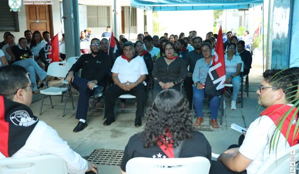 Universidades realizan actividades partidarias en honor a Sandino