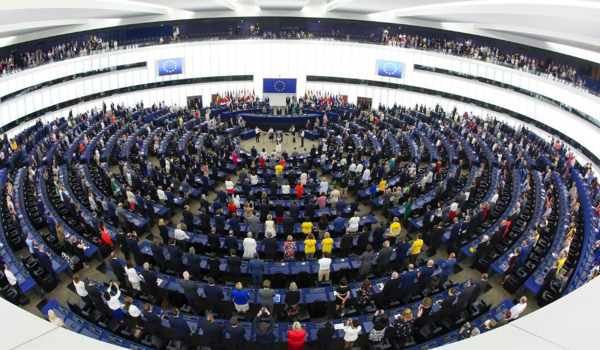 Parlamento Europeo (PE). Foto tomada de las resdes sociales del PE