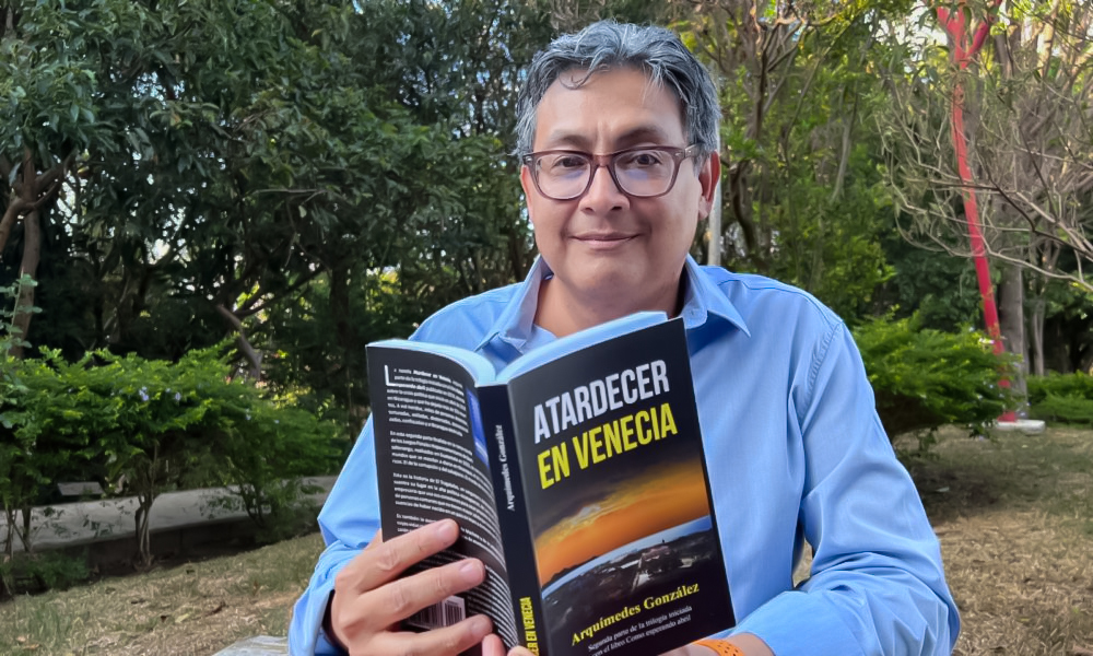 Arquimedes González, escritor nicaragüense en el exilio. LA PRENSA/ARCHIVO