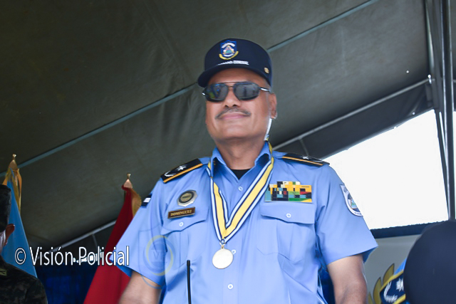 El temido exjefe policial de León, Fidel Domínguez, ya en retiro, resultó ser amigo de Arlen Aracely Mairena Maradiaga, supuestamente amante de Daniel Ortega. LA PRENSA/ ARCHIVO/ TOMADA DE VISIÓN POLICIAL