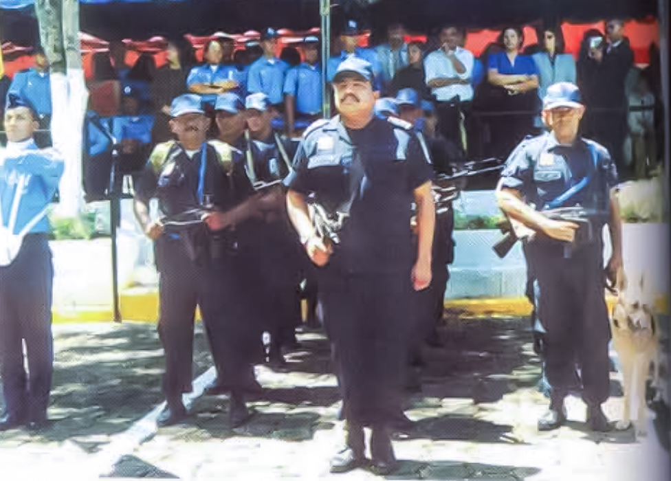 Luis Cañas, agente de la policia como jefe de las GIR. 