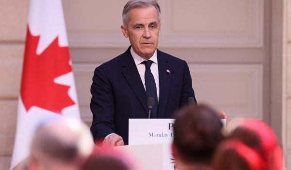 Mark Carney, primer ministro de Canadá. Foto: LA PRENSA/AFP.