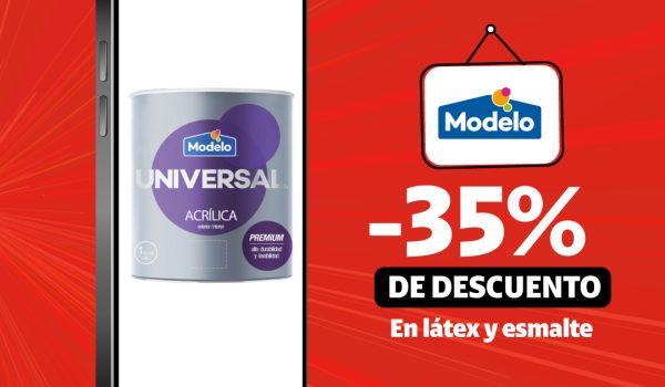 Pinturas Modelo y Claro Club te ayudan a renovar tus espacios