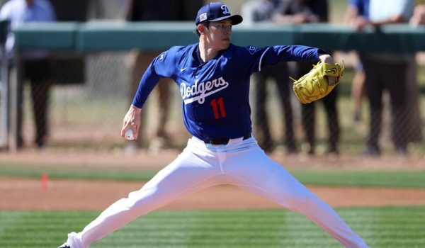 Los Dodgers anuncian cuando debutará Roki Sasaki en el Spring Training