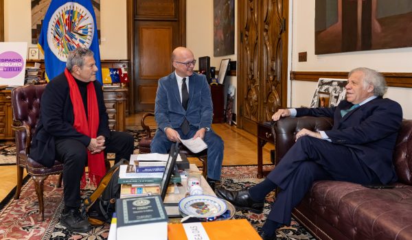 Almagro recibe informe de la ONU sobre crímenes de lesa humanidad en Nicaragua