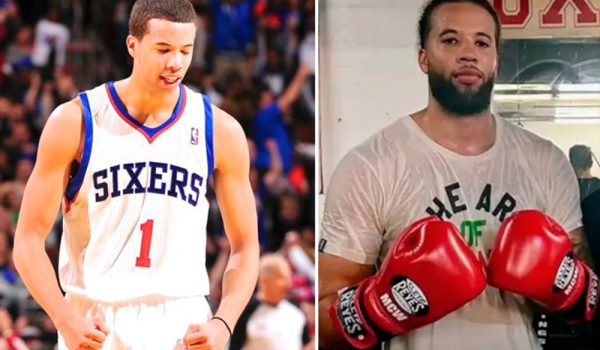 El novato del año de la NBA en 2014 debutará en el boxeo