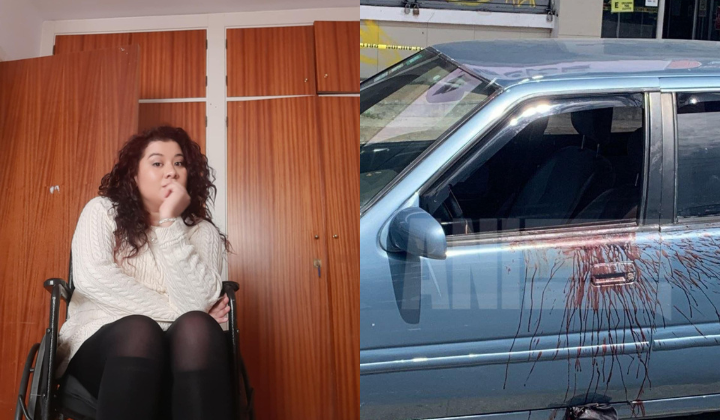 Nadia Robleto (38) recibió un disparo en el cuello el 10 de enero de 2024 en San Pedro, San José, Costa Rica. LA PRENSA/ CORTESÍA