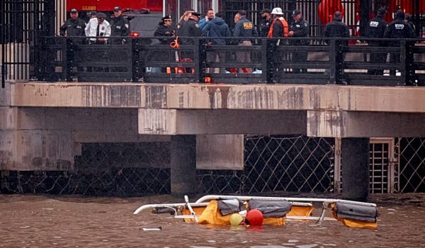 Nueva York, río Hudson, accidente, helicóptero