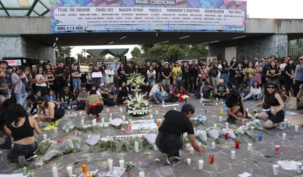 Protestan por «negligencia» en accidente con dos muertos en festival en Ciudad de México