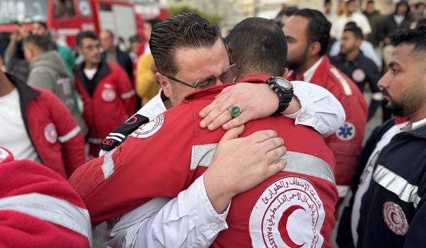 paramedicos, rescatistas, israel