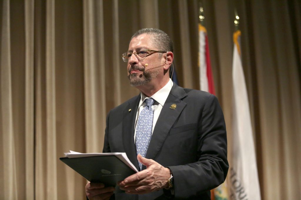 Presidente Rodrigo Chaves, Costa Rica.