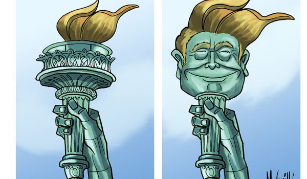 Caricatura 31-05-25 / Involución de Libertad