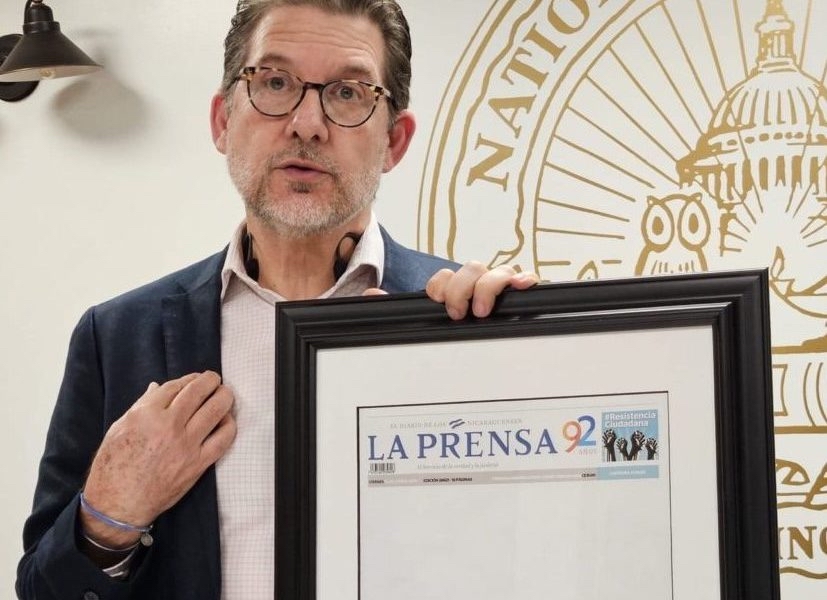 Juan Lorenzo Holmann, gerente de La Prensa.
