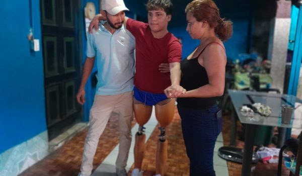 Misael Hernández, el joven futbolista que perdió sus piernas y quiere convertirse en entrenador 