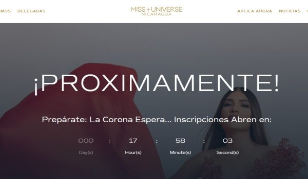 Candidatas a Miss Universe Nicaragua serán seleccionadas de forma virtual