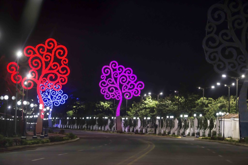 Malecón de Managua.