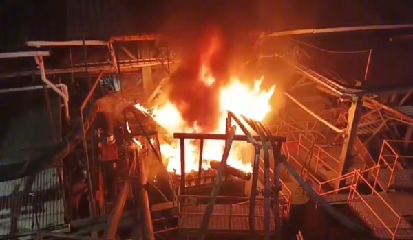 Mineros salen ilesos de incendio en empresa minera en Bonanza