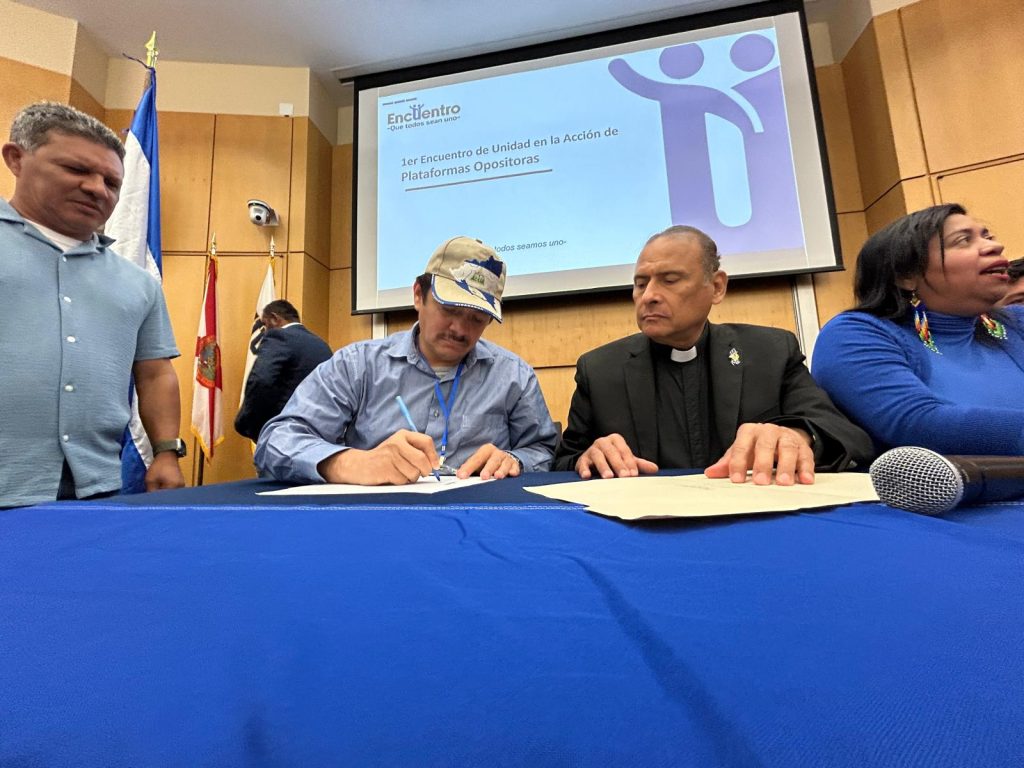 Movimiento Campesino es uno de los grupos firmantes del acuerdo de unidad en Miami. Foto: LA PRENSA