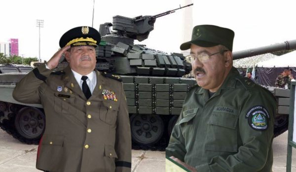 Dictadura asciende a Bayardo Rodríguez y Marvin Corrales con nuevo rango militar creado en la Constitución sandinista