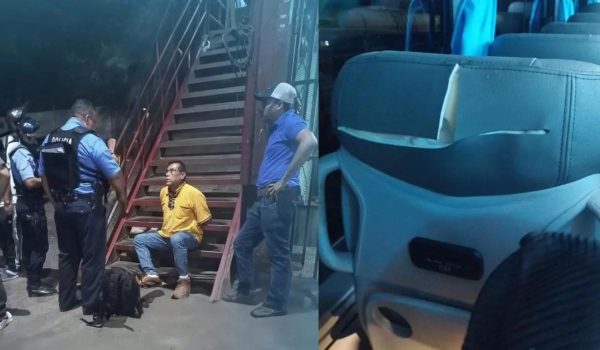 Médico de León es detenido por supuestamente causar daños en dos asientos de un bus chino