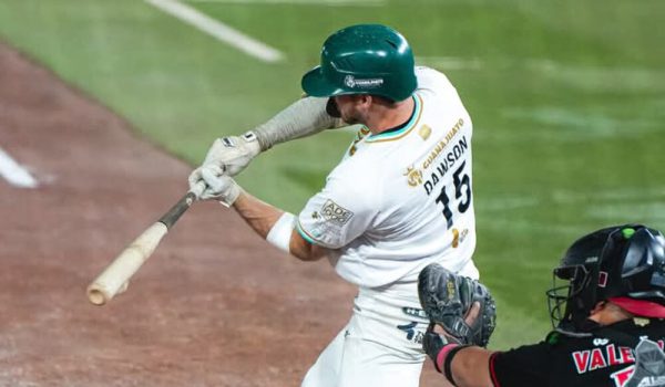 Golpe duro para Chase Dawson en la Liga Mexicana de Beisbol