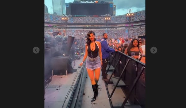 Sheynnis Palacios, invitada especial en concierto de Shakira en EE. UU.