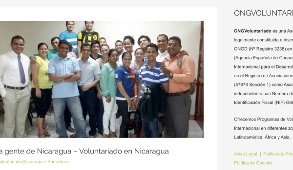 «Conformistas», «superficiales», con «sentimiento de inferioridad». ONG española publica texto lleno de prejuicios hacia los nicaragüenses