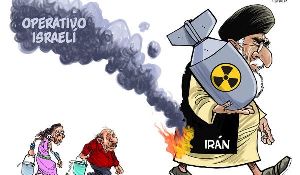 Caricatura 16-06-2025 / Dictadura apoyando a Irán