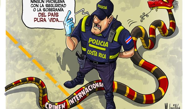 Caricatura 25-06-2025 | Ningún problema con la soberanía del país Pura Vida