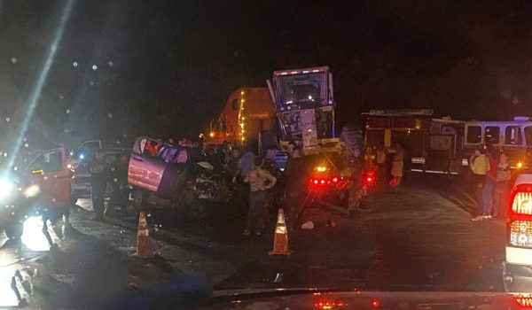 Cuatro militares mueren en un accidente de tránsito en San Lorenzo, Boaco