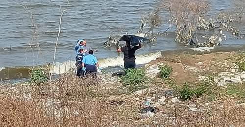 En las costas del lago Xolotlán fue encontrada semienterrada Xóchilt Olivas. Foto: Radio La Primerísima