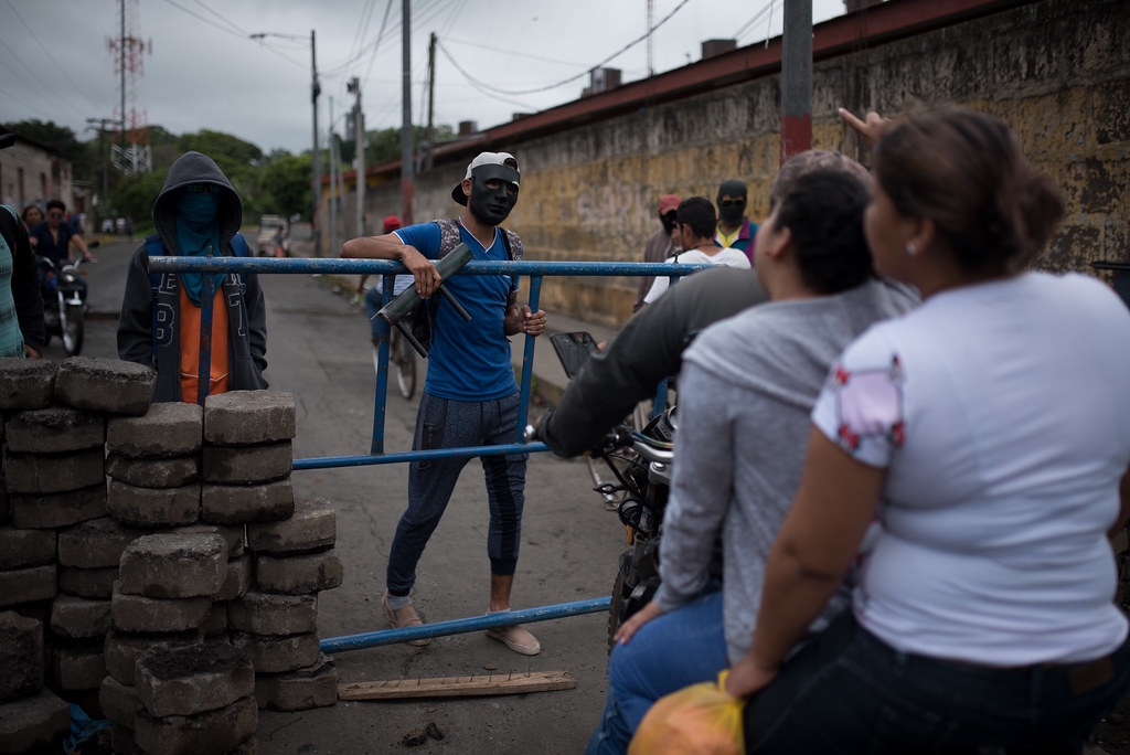 Tranques de Carazo, masacrados por la policía, ejército y paramilitares en 2018. LA PRENSA/CARLOS HERRERA