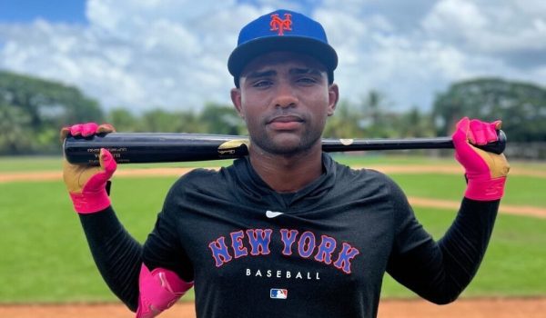 Prospecto que militó en los Gigantes de Rivas tiene una jornada de récords en los Mets
