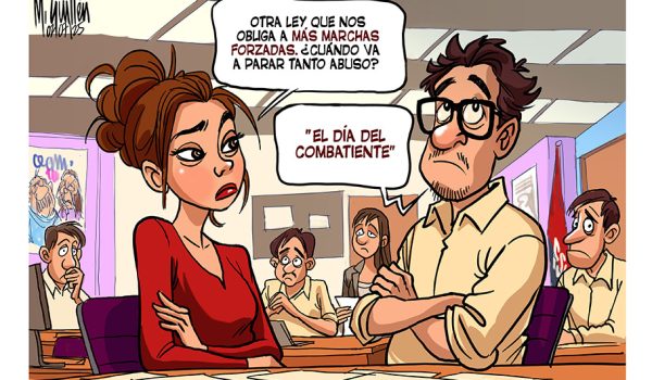 Caricatura 02/07/2025 / Nicas celebrarán el dia del combatiente